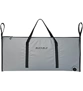Buffalo Gear Insulated Fish Cooler Bag 40x18in 48x18in Leakproof Kill Bag Portable Waterproof Kee...
