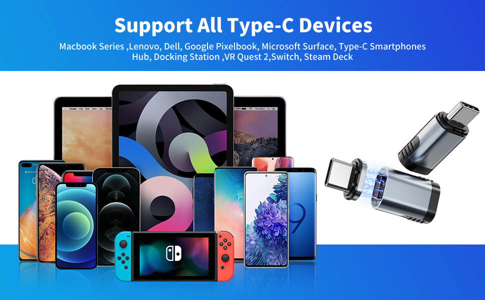 USB C Magnetic Adapter