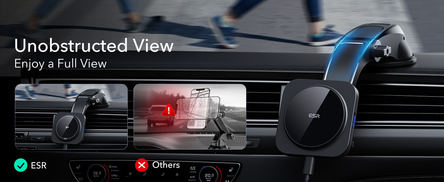 ESR for Qi2 15W MagSafe Car Mount Charger