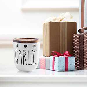 garlic holder countertop