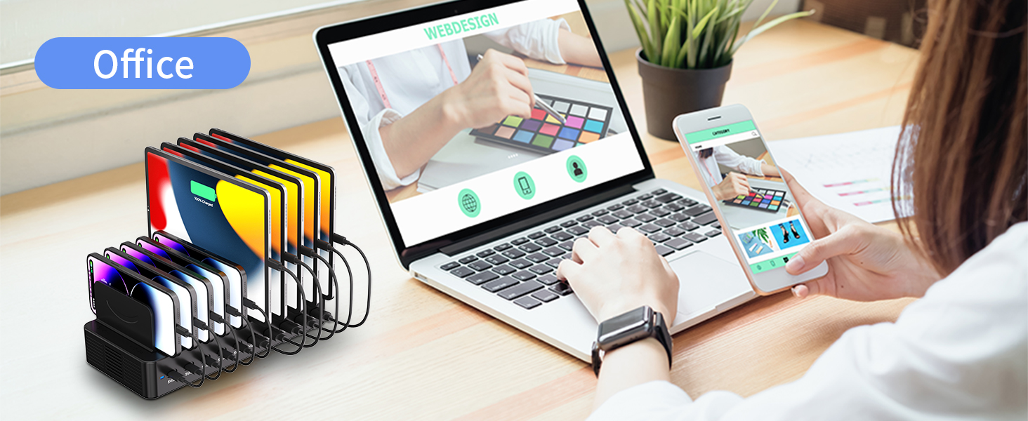 usb c charging station