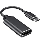 USB C to HDMI Adapter 4K for Mac OS, Type-C to HDMI Adapter [Thunderbolt 3], Compatible with MacB...