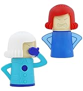 LEEFONE Angry Mom Microwave Cleaner and Chilly Mama Freezer Odor Absorber, 2 PCS Kitchen Gadget T...