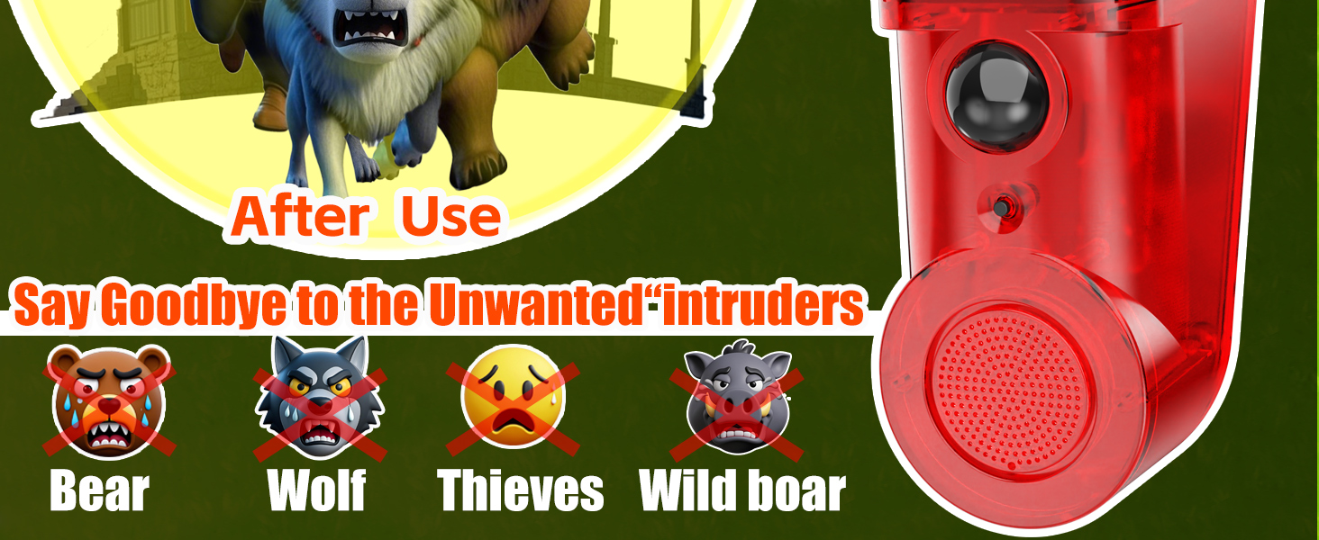 solar motion detector alarm