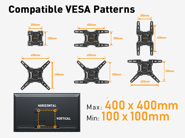55 inch TV wall mount