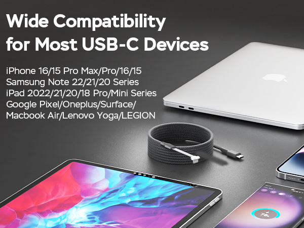 iPhone 16 15 charging cable usb c