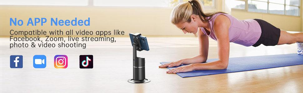 Face, Body & Action Auto Tracking Phone Holder