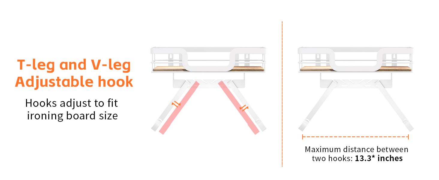 ironing borad holder