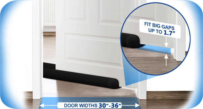 MAXTID large door draft stopper