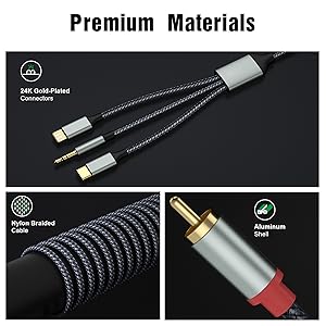 Lightning to RCA Cable