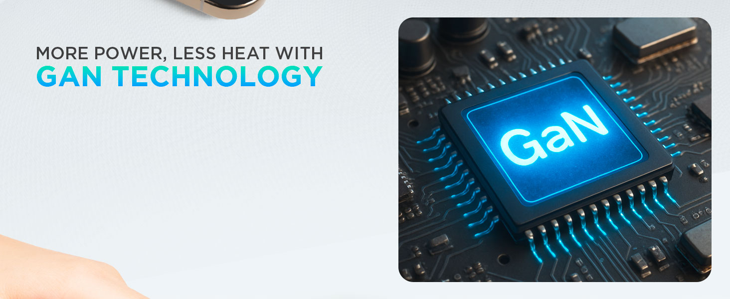 More power, less heat with GaN technology.