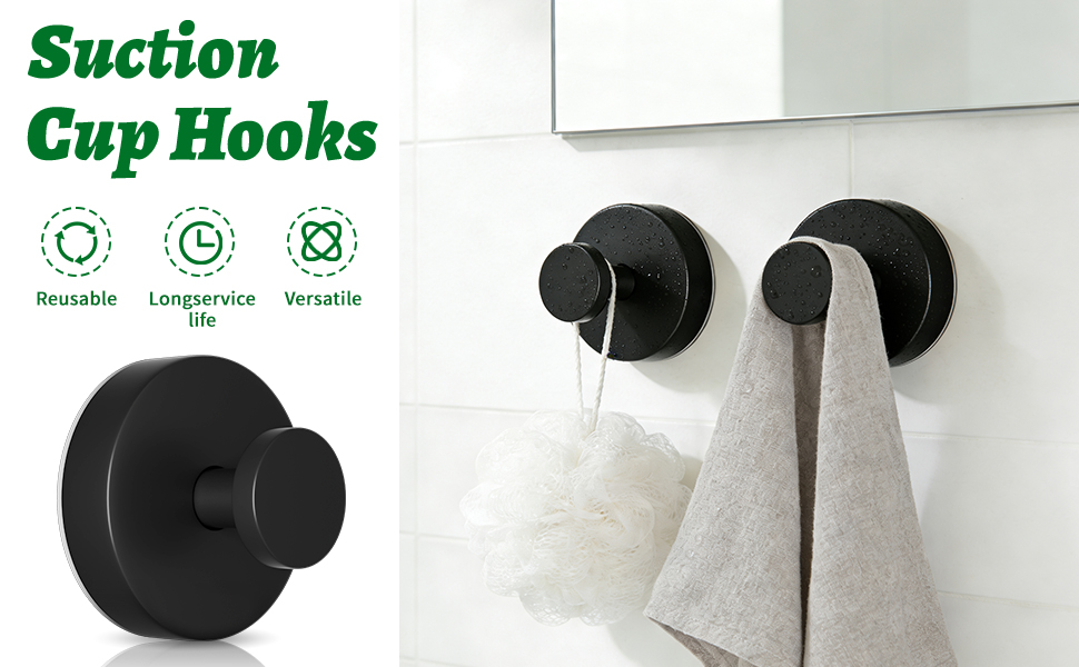 suction cup hooks for shower