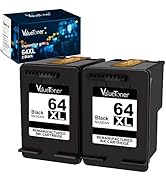 Valuetoner Remanufactured Ink Cartridge Replacement for HP 64XL 64 XL Used in Envy Photo 7858 785...
