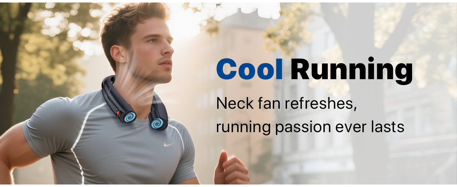 portable fan neck