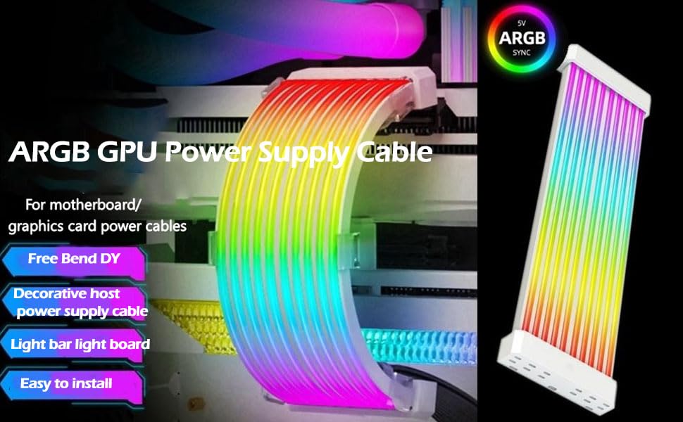 Ummanteltes Netzteilkabel