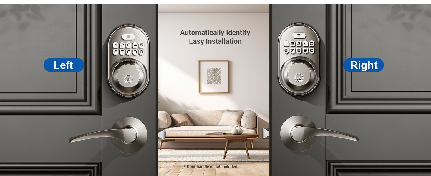 keyless entry door lock