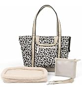 Cleverpup Transit Tote Dog Carrier 4-Piece Set - Premium Lightweight Pet Travel Bag with Plush Te...