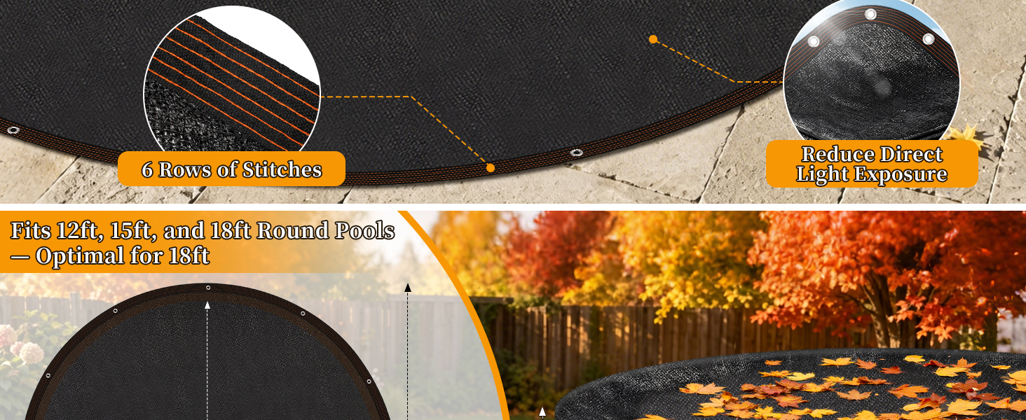 Pool Leaf Net-18ft