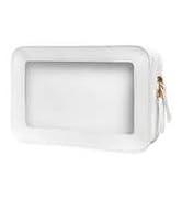 FFpaw Clear Makeup Bag Organizer, TSA Approved Portable Travel Toiletry Bag Multipurpose Cosmetic...