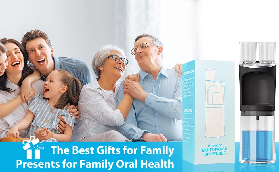 Automatic Mouthwash Dispenser for Bathroom