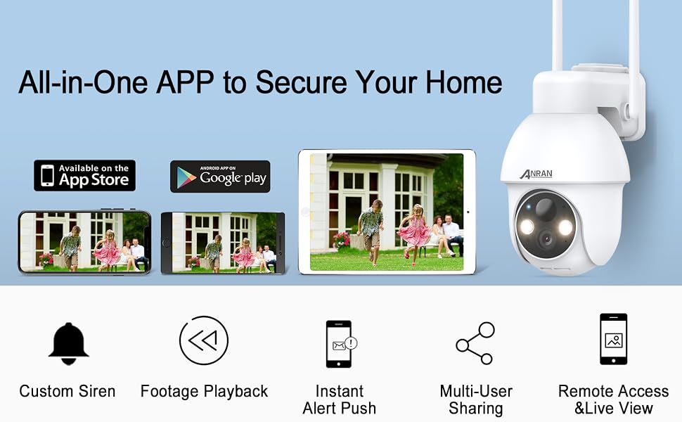 WiFi battery camera