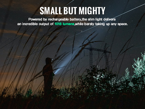 high 1000 lumens flashlight
