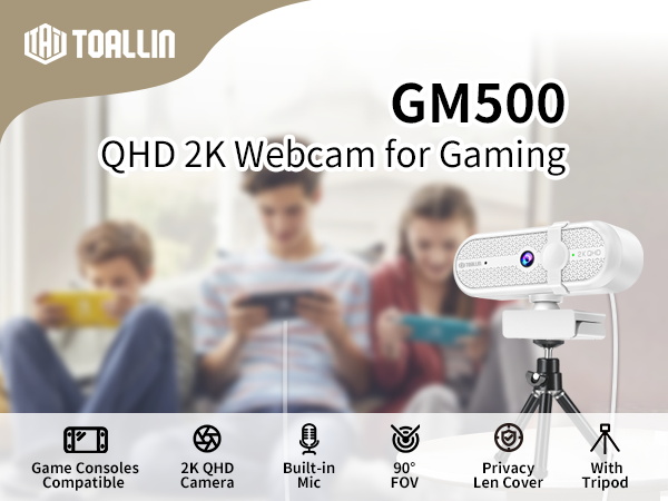 2K webcam for gaming