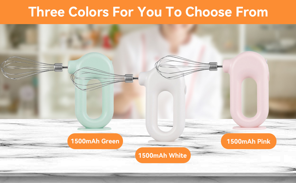 4 Speed Electric Hand Mixer with Whisk