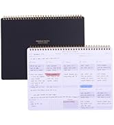 Weekly Planner Notepad-Minimalist 7-Day To Do List, 54 Sheets Dashboard Desktop Planner to Organi...