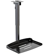 WALI Projector Ceiling Mount Tray,Projector Wall Mount Holds up to 22lbs, Height Adjustable Unive...