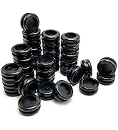 EASYEAH Rubber Grommet, 5/8" Drill Hole, 35/64" ID Rubber Plug for Holes, Synthetic Rubber Gromme...