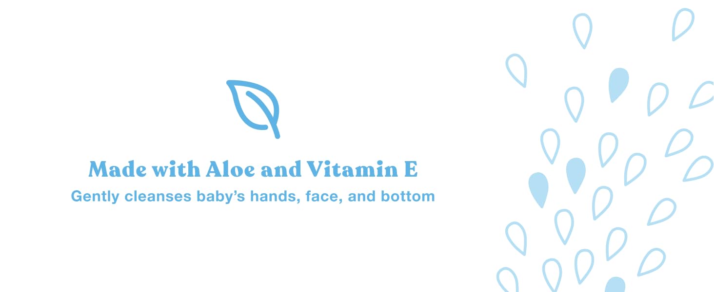 elements unscented baby wipes are formulated to soothe skin safe for baby's delicate skin