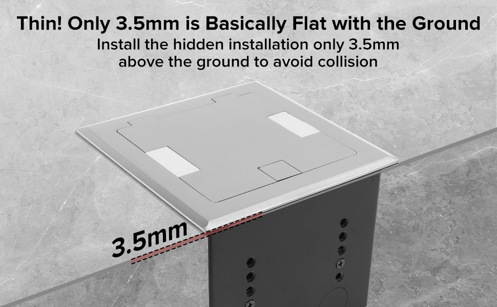 Ultra thin stainless steel panel