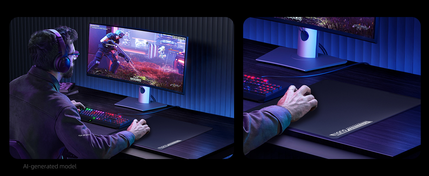 glass mousepad