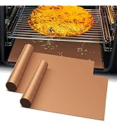 Oven Liners for Bottom of Oven - 2 Pack Large Heavy Duty Mats, 23.6