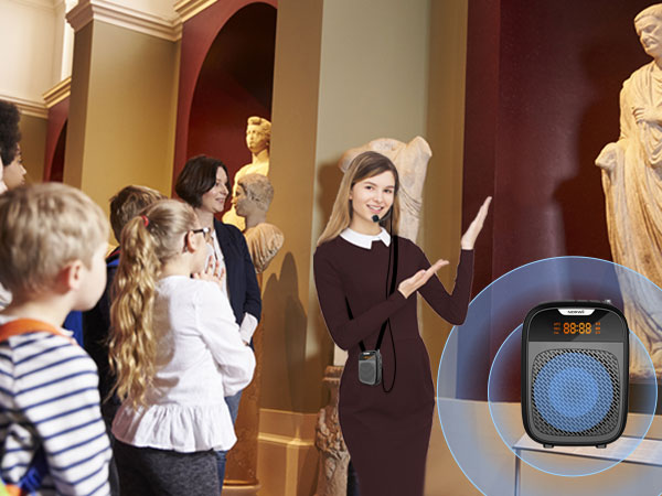 wired microphone for tour guide