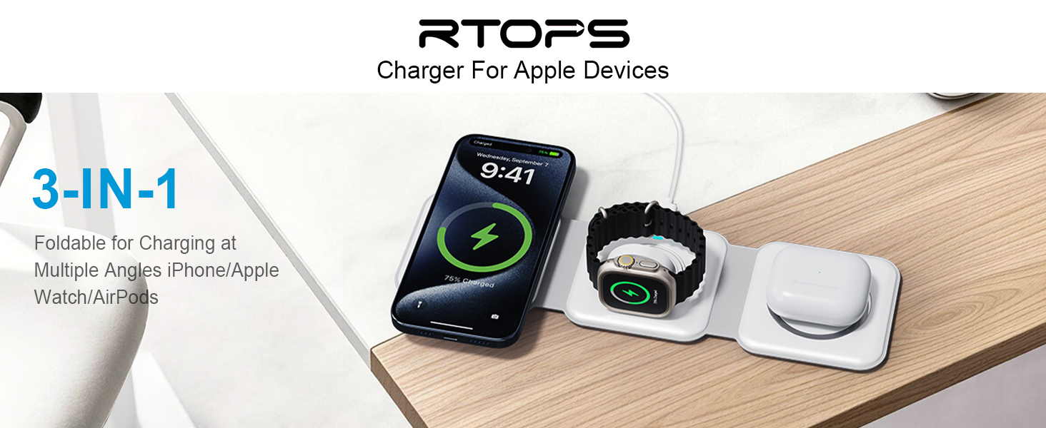 wireless charger in working desk