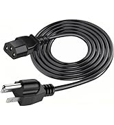 3 Prong AC Wall Power Cord Cable Plug Compatible with for ION Block Rocker, Guitar Amp, Explorer ...