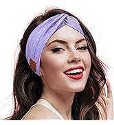 BULYPAZY Bluetooth Headband for Women, HD Speakers Bluetooth 5.0 Wireless Headband Headphones, Fa...