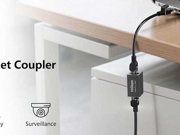 10Gbps RJ45 Ethernet Coupler