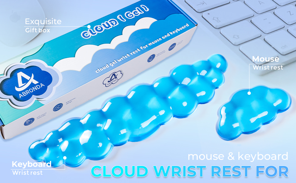 Exquisite Gift box + Keyboard Wrist rest + Mouse Wrist rest