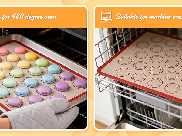 Macaron Silicone Baking Mats