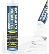 PAULINN RV Roof Sealant Self Leveling, Lap Sealant for RV Roofs, Camper Repair, Caulking, Rubber ...