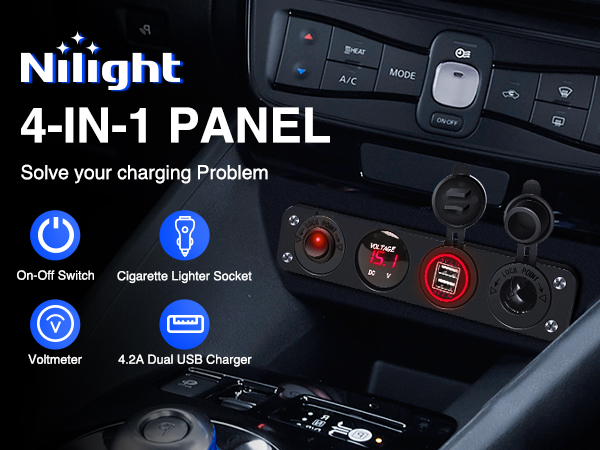 4 in 1 Panel Solve your charging Problem