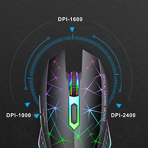 LED wireless mouse
