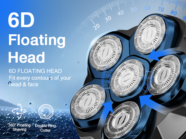 6D Floating Head