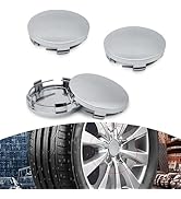 Arwrilt 4 Pack Car Wheel Center Hub Caps, ABS Rust-Proof Center Caps for Rims, Vehicle Rim Hub Ca...