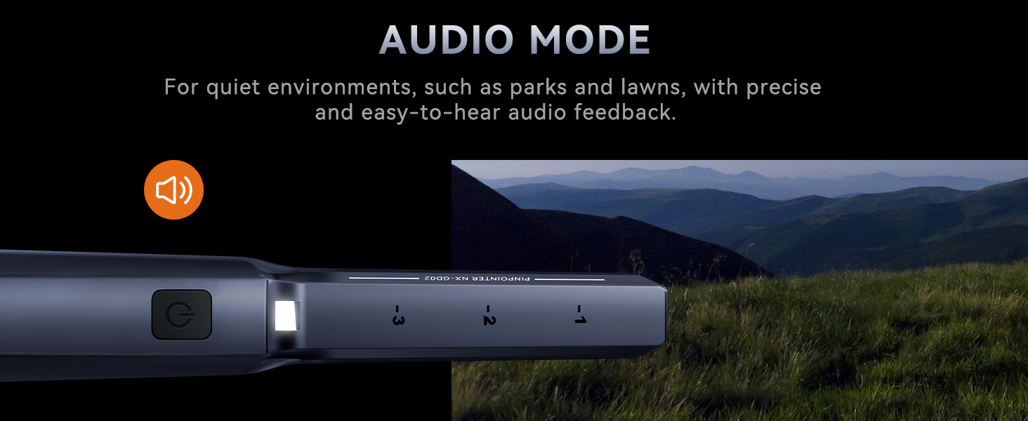 Audio only mode for quiet park settings