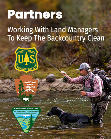 PACT Outdoors proudly partners with the U.S. Forest Service, National Parks Service and BLM