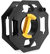 Cable Organizing Reel, Plastic Extension Cord Winding Reel, Manual Wire Storage Organizer with Ce...